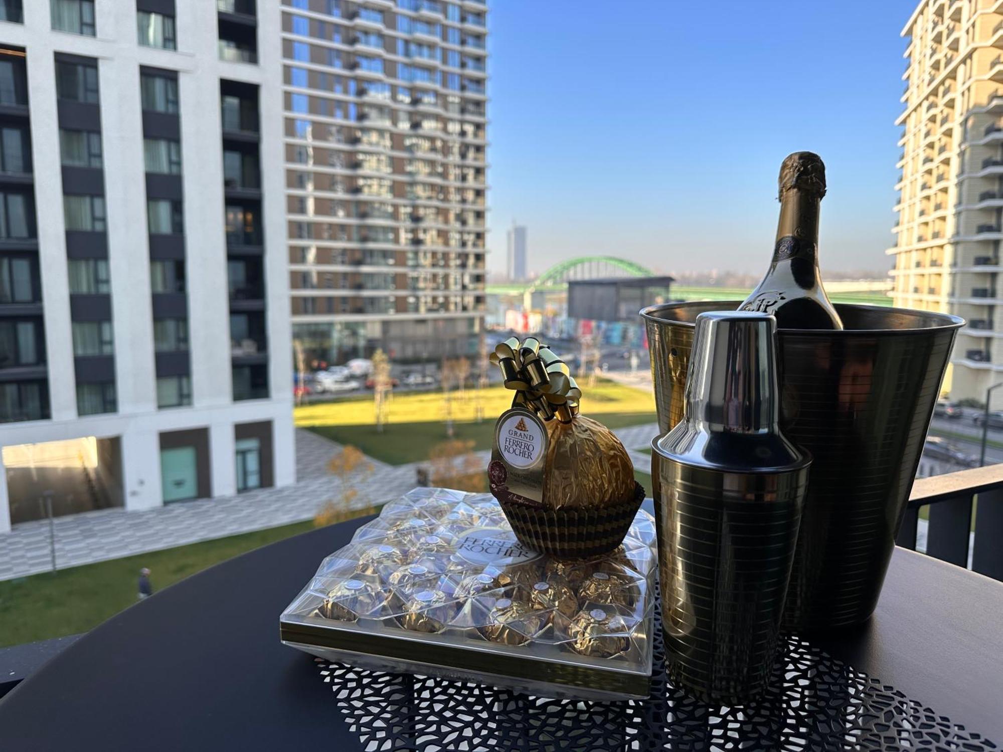 Beldorado Apartments - Belgrade Waterfront Royal Luxury Studio Exterior foto